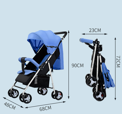 Lightweight Folding Baby Stroller