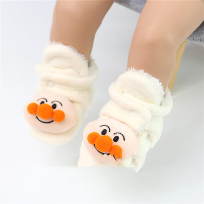 CozyCuddle Plush Floor Shoes: Snuggly Warmth for Tiny Tots