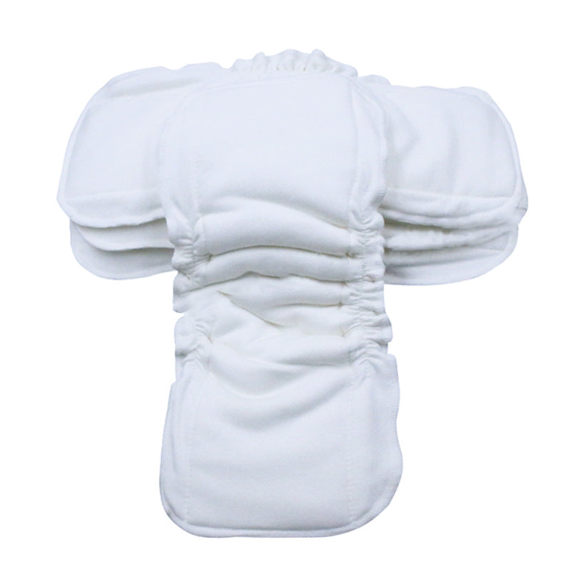 Folds To Prevent Side Leakage, Washable And Reusable Diapers