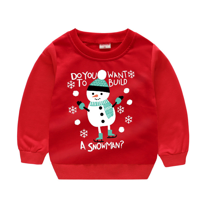 Christmas Casual Children Sweater Holiday Clothing