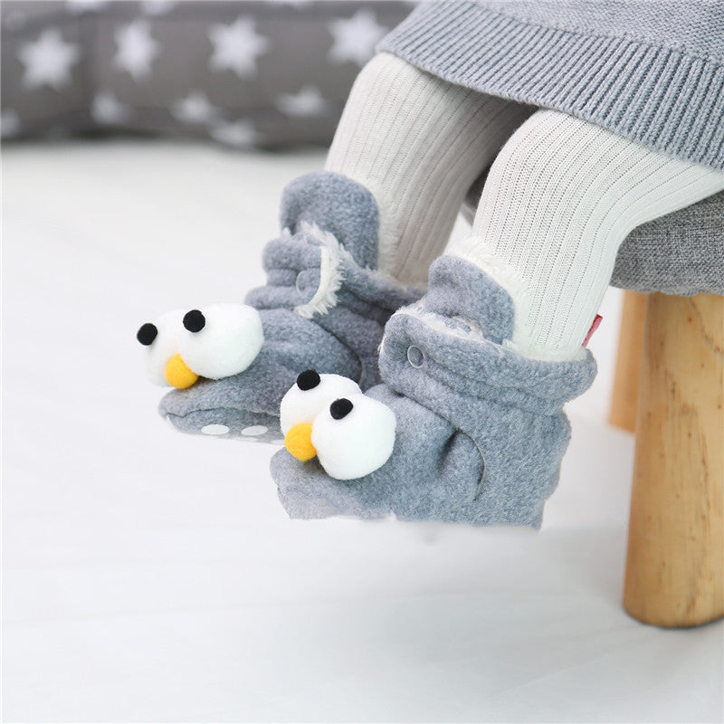 CozyCuddle Plush Floor Shoes: Snuggly Warmth for Tiny Tots