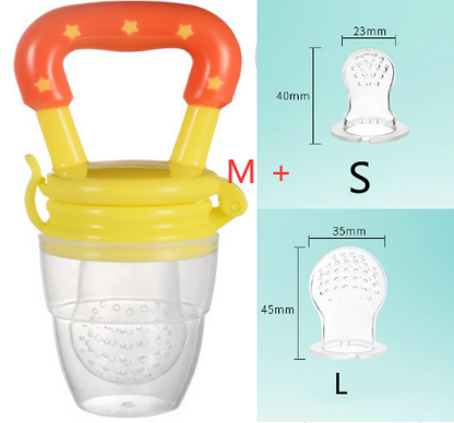 New Baby Silicone Pacifier, Encapsulated To Soothe Complementary Food Feeding Artifact