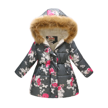 Little Frost Defender: Cozy Cotton Padded Winter Jacket