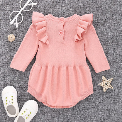 Baby’s Cozy Haven: Cotton Romper for Snuggly Comfort