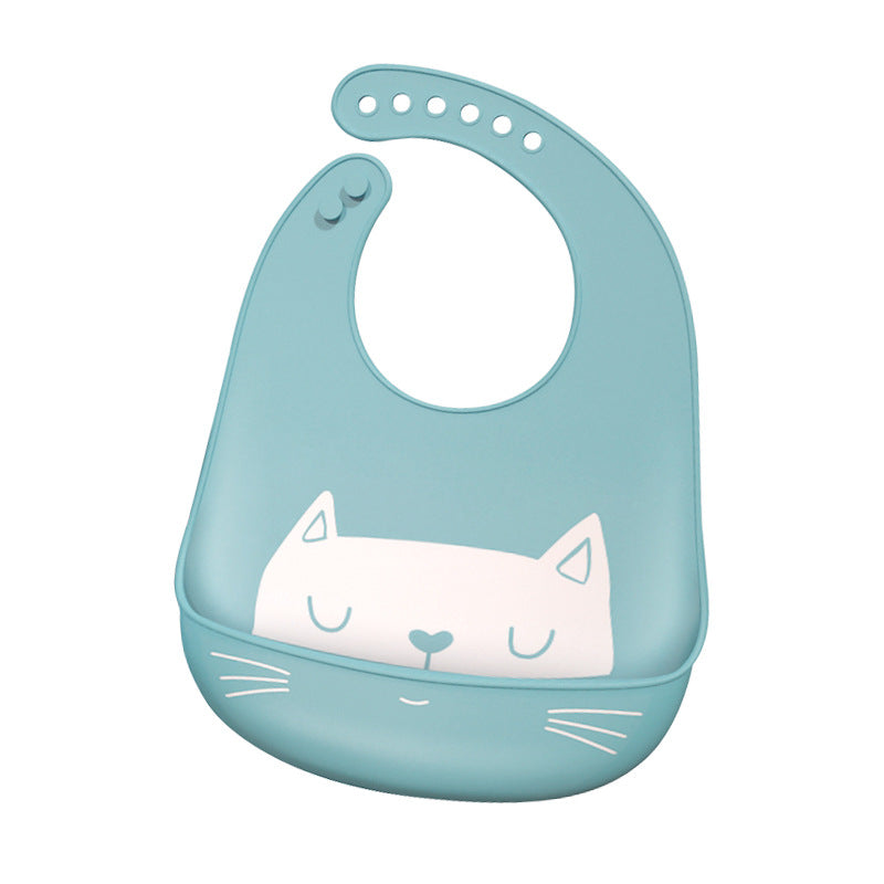 Silicone baby bib