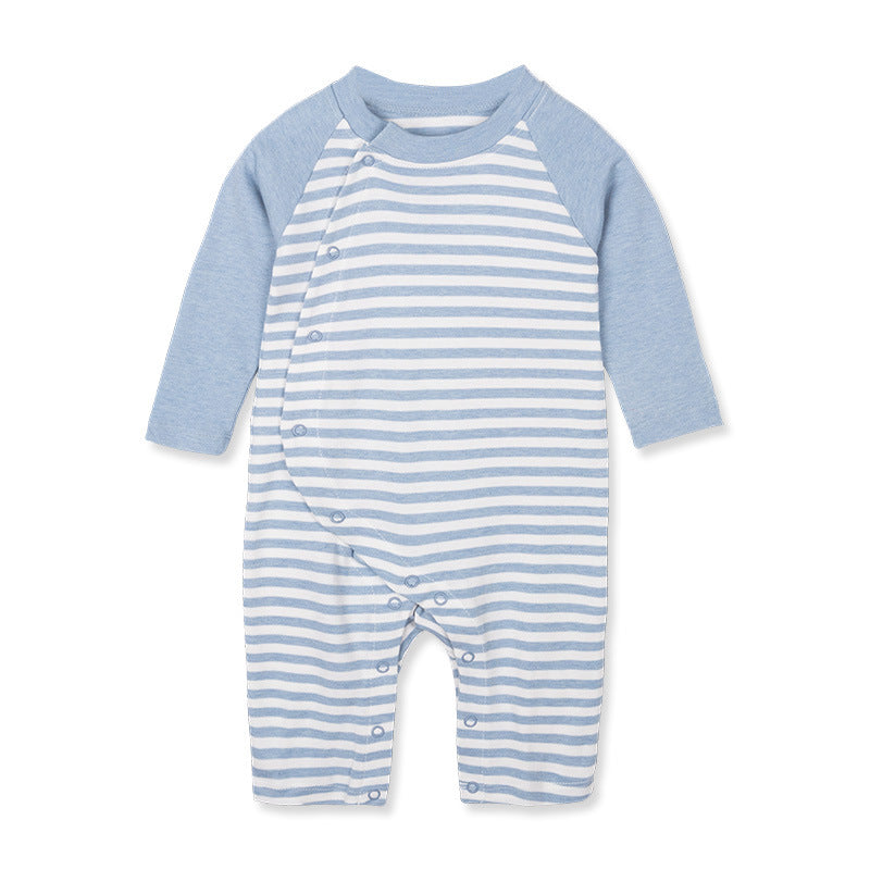 Partial breasted baby jumpsuit