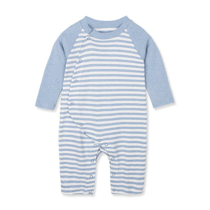 Partial breasted baby jumpsuit