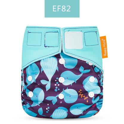 Absorbable and washable diapers