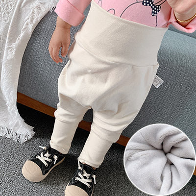 Cozy Cub High-Waist Baby Belly Pants - Snug & Gentle Tummy Warmer Trousers