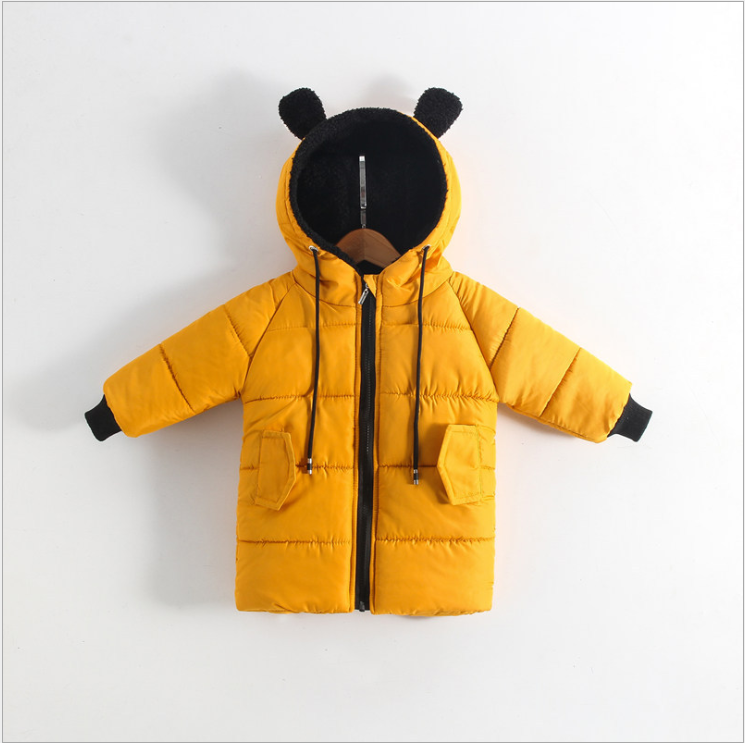 Baby plus cotton down coat