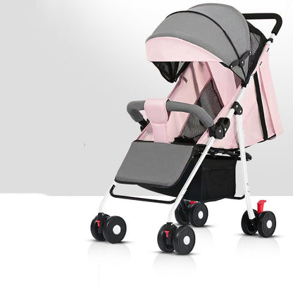 Baby Stroller Is Portable And Foldable