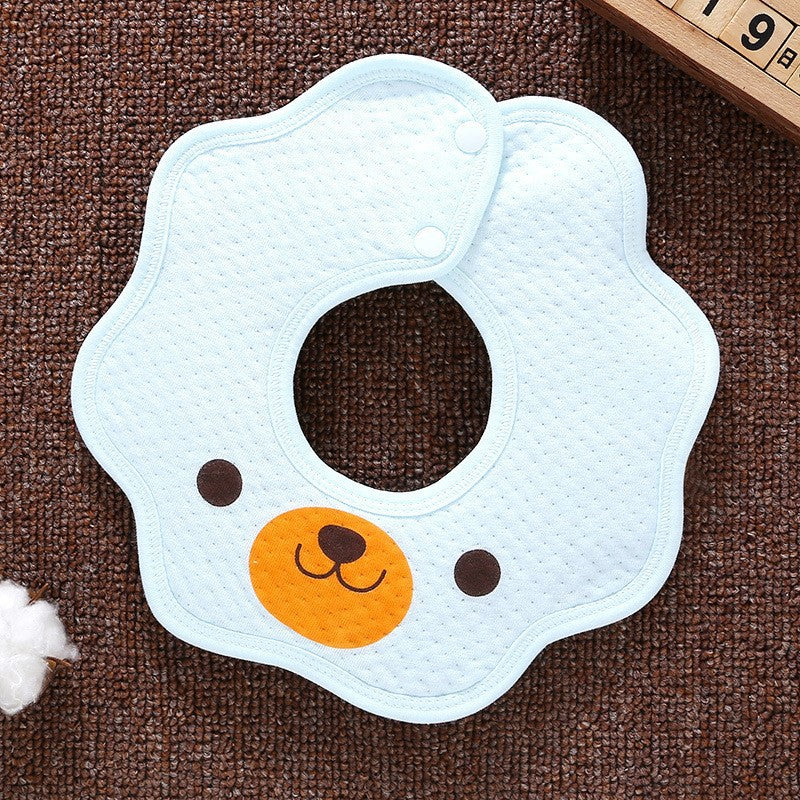 Children's Bib and Baby's Pure Cotton Waterproof Saliva Towel