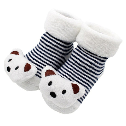 CuddleSteps Stitched Doll Socks