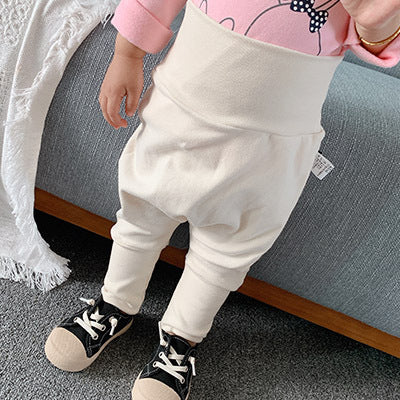 Cozy Cub High-Waist Baby Belly Pants - Snug & Gentle Tummy Warmer Trousers