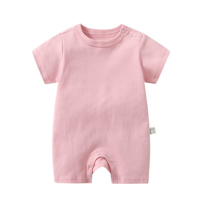 Baby Summer Short Sleeve Boxer Jumpsuit