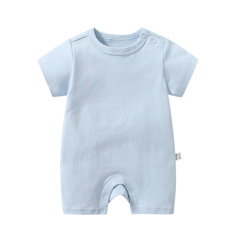 Baby Summer Short Sleeve Boxer Jumpsuit