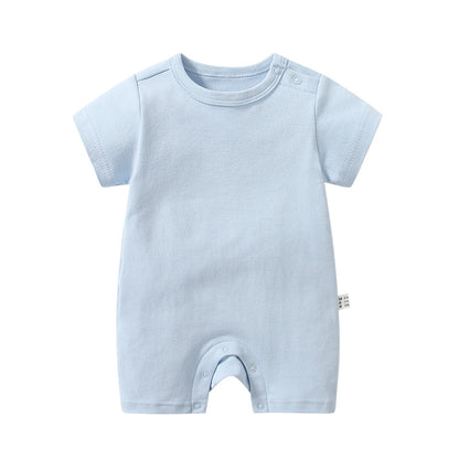 Baby Summer Short Sleeve Boxer Jumpsuit