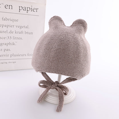 CuddleCozy Woolen Totcap - Adorable Knitted Baby Hat