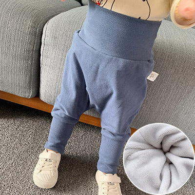 Cozy Cub High-Waist Baby Belly Pants - Snug & Gentle Tummy Warmer Trousers