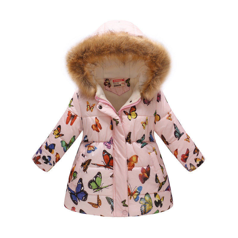 Little Frost Defender: Cozy Cotton Padded Winter Jacket