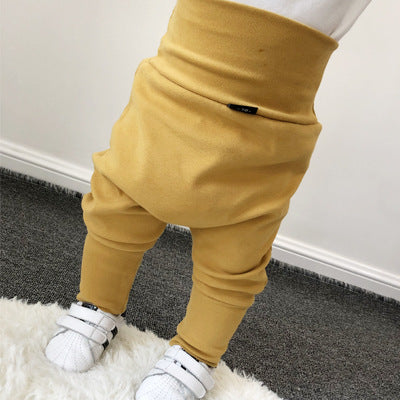 Cozy Cub High-Waist Baby Belly Pants - Snug & Gentle Tummy Warmer Trousers