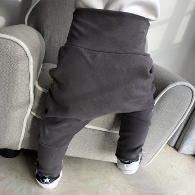 Cozy Cub High-Waist Baby Belly Pants - Snug & Gentle Tummy Warmer Trousers