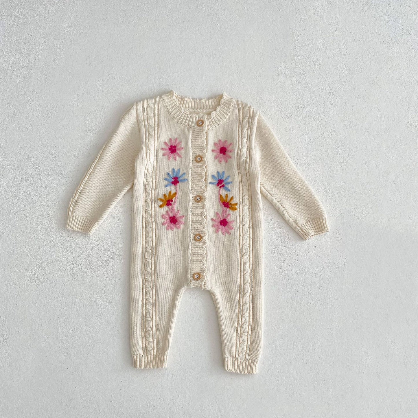 Cherub’s Charm Hand-Crafted Knit Jumpsuit