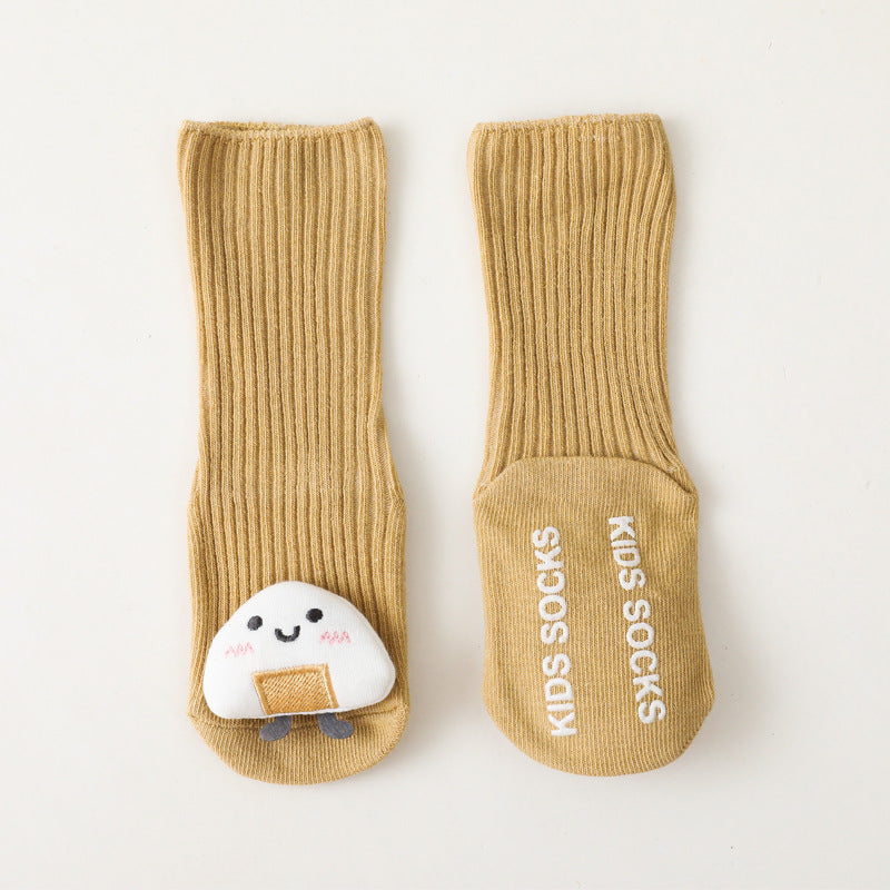 Cute Baby Socks Girl Cartoon Medium Tube Male