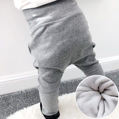 Cozy Cub High-Waist Baby Belly Pants - Snug & Gentle Tummy Warmer Trousers