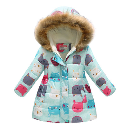 Little Frost Defender: Cozy Cotton Padded Winter Jacket