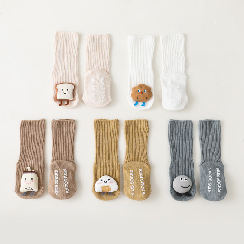 Cute Baby Socks Girl Cartoon Medium Tube Male