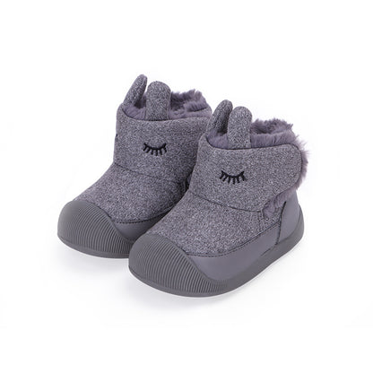 Frosty Frolic Velvet-Lined Children’s Snow Boots