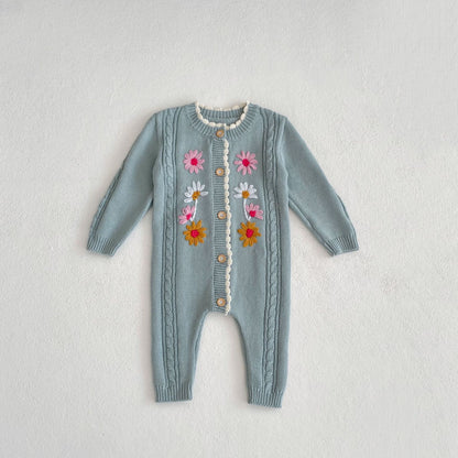 Cherub’s Charm Hand-Crafted Knit Jumpsuit