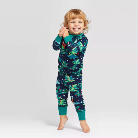 CosyChic Infant Printed Long Sleeve Jumpsuit