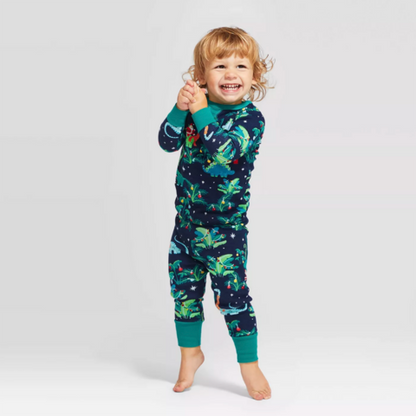 CosyChic Infant Printed Long Sleeve Jumpsuit