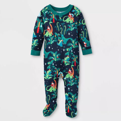 CosyChic Infant Printed Long Sleeve Jumpsuit